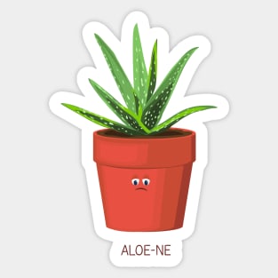 Aloe-ne Sticker